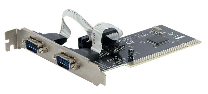 Placa PCI 2 portas srie RS232 1